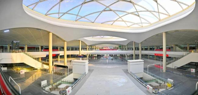 重磅！北京城市副中心站交通枢纽即将正式交付 无障碍设计彰显人文关怀