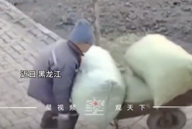 80歲爺爺偷偷干活被抓包