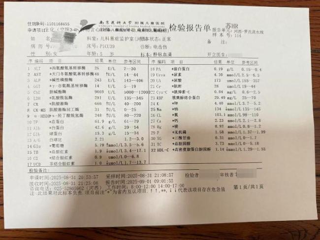 女孩疑遭电击园方答应赔偿又反悔 承诺赔偿后反悔