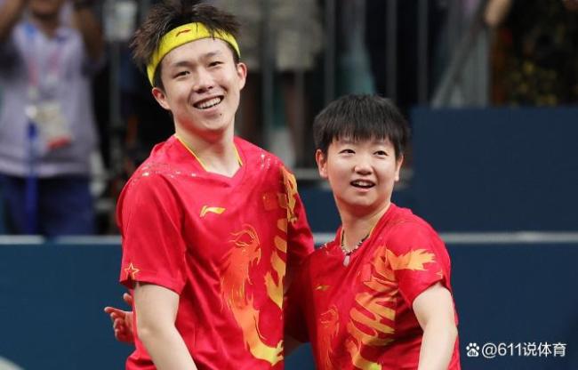 孙颖莎王楚钦混团世界杯开门红