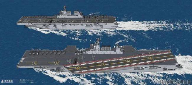 美媒称中国076突击能力超越法国航母 新型战舰引发全球关注