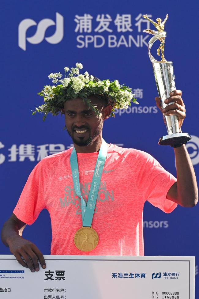 上海马拉松科斯盖刷新赛会女子纪录 肯尼亚选手创佳绩