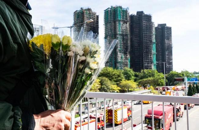 失火宏福苑4栋大楼完成搜索