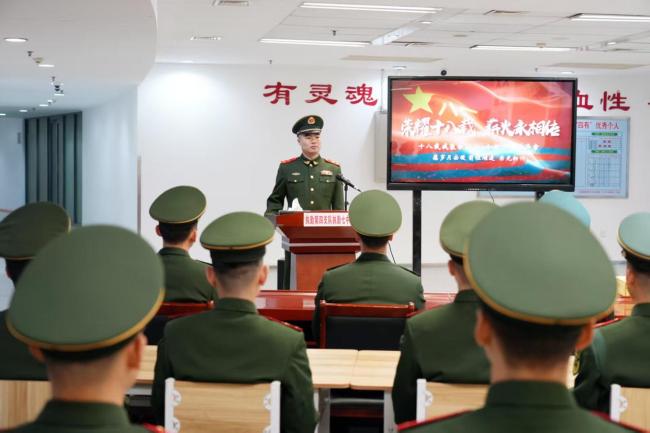 老兵退伍留下万字执勤心得 18载军旅传承经验