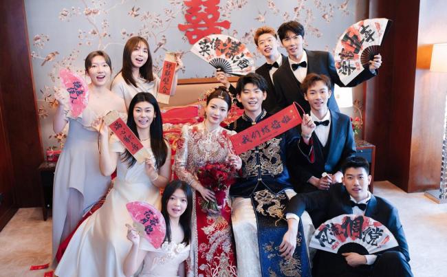 刘雨辰黄雅琼中式婚礼 郎才女貌天作之合