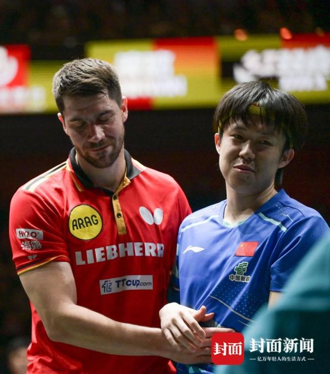 不敌输德国名将！王楚钦遭混团世界杯首败 国乒延续全胜战绩