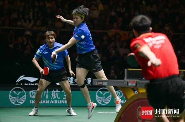 乒乓混团世界杯:中国8-4力克德国,王楚钦经历小插曲