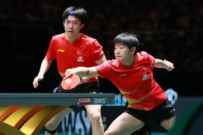 國(guó)乒戰(zhàn)勝日本隊(duì)奪混團(tuán)世界杯冠軍 全勝衛(wèi)冕成功