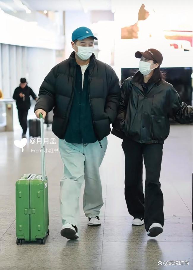 李纯马頔腿相通长 恩爱佳偶幸福满溢