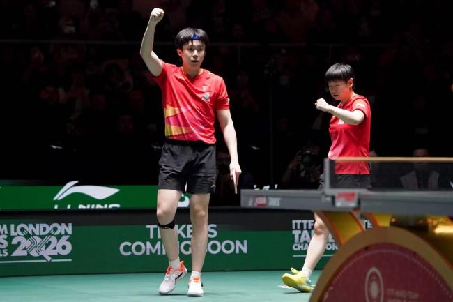 國乒8比1擊敗日本隊(duì) 11戰(zhàn)全勝奪冠