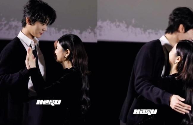 陈妍希周柯宇互戴蝴蝶花环 姐弟恋火花引爆全网