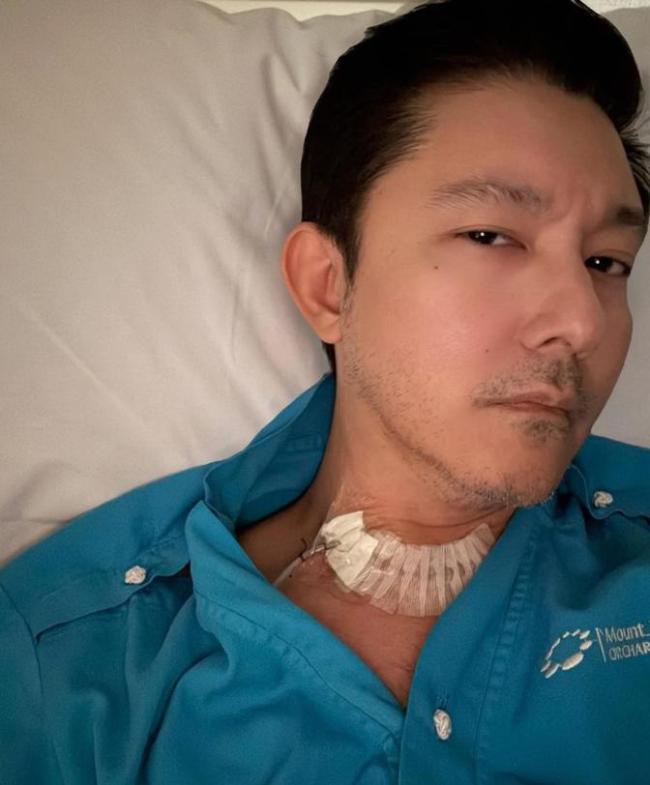 立威廉患癌已手术治疗 积极面对抗癌之路