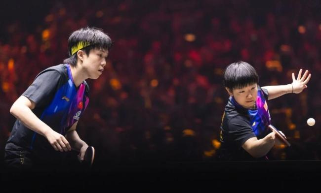 王楚欽孫穎莎總決賽開門紅