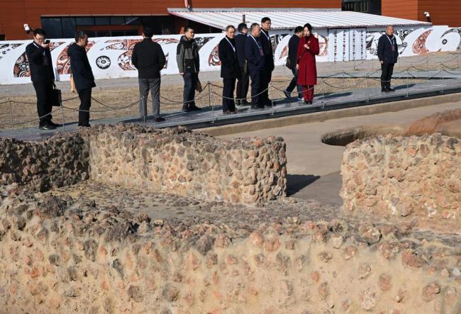 在鄭州遺址公園見證仰韶7000年 文明之窗開啟