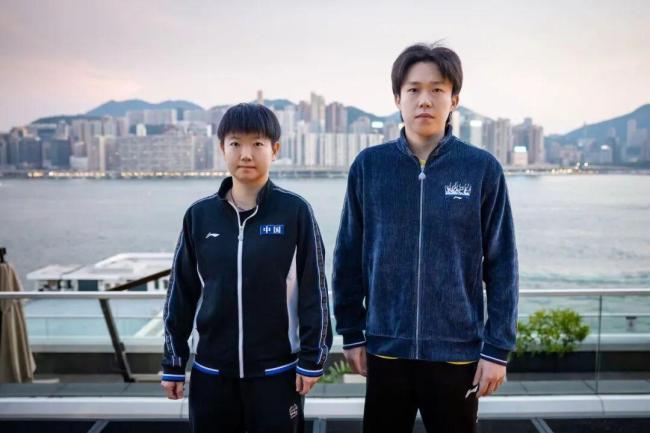 王楚欽/孫穎莎3-0獲WTT總決賽混雙開門紅 “莎頭”組合首秀告捷