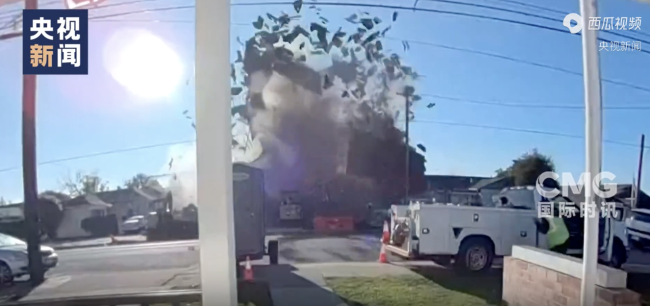 美加州一社區(qū)燃?xì)夤艿劳话l(fā)劇烈爆炸