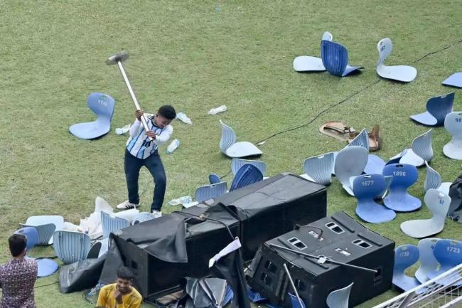 印度人發(fā)飆了 梅西短暫現(xiàn)身引發(fā)球迷憤怒