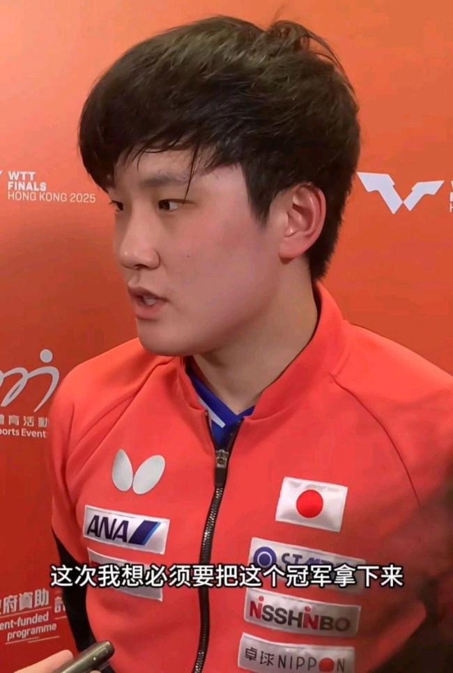 張本智和再放狠話！用中文強(qiáng)調(diào)必奪冠 終結(jié)亞軍魔咒