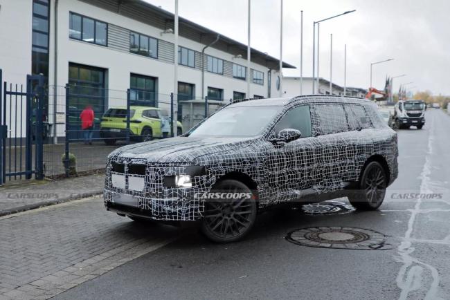 寶馬全新一代X7最新諜照曝光 設(shè)計大變樣