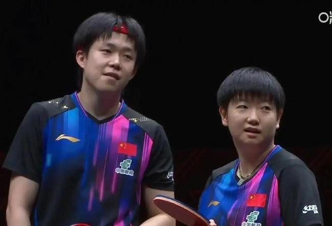 孫穎莎王楚欽最大限度內(nèi)做到了最好 默契與信任鑄就勝利