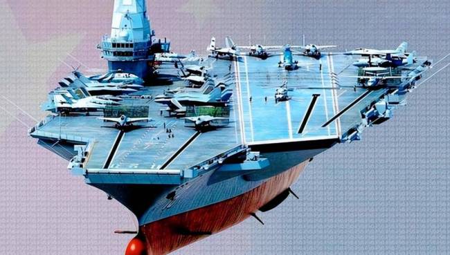 为中国航母点赞 四号舰引领未来海战