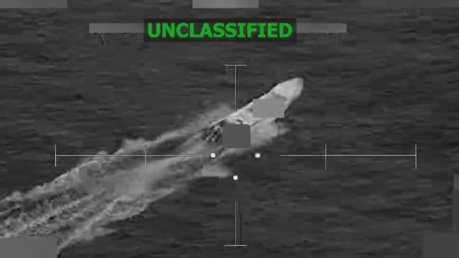 美军称对2艘“贩毒船”发动打击 致5人死亡