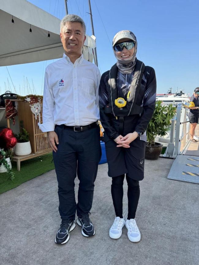 世界帆船联合会主席出席东南亚运动会
