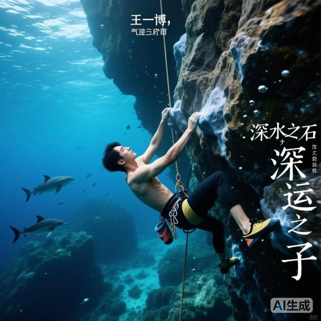 王一博气运之子 深水抱石挑战极限