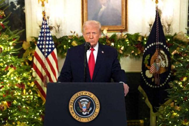 特朗普年终演讲为何不提中国 聚焦国内政绩