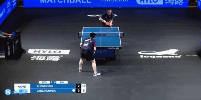 樊振东15分钟速胜 欧冠首秀封神