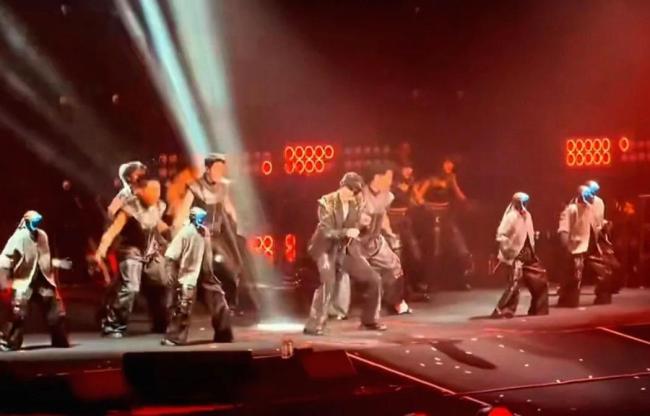 宇树机器人给王力宏伴舞 马斯克点赞