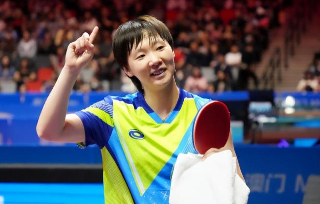 张本美和谈孙颖莎王曼昱谁更难打 日乒新星的挑战