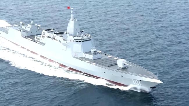 美媒发布海战推演 055大驱有多能打 反舰能力碾压伯克