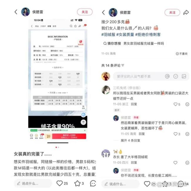 山姆400克羽绒服走红打了谁的脸 女性消费者更看重保暖性能