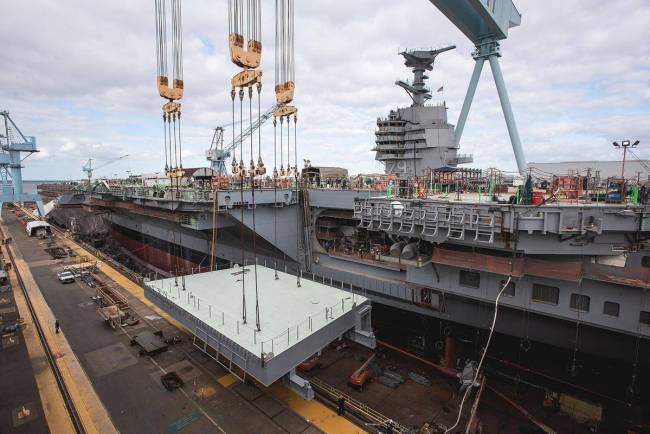 美智库：核动力航母战略价值远超想象 中国004型航母进展迅速