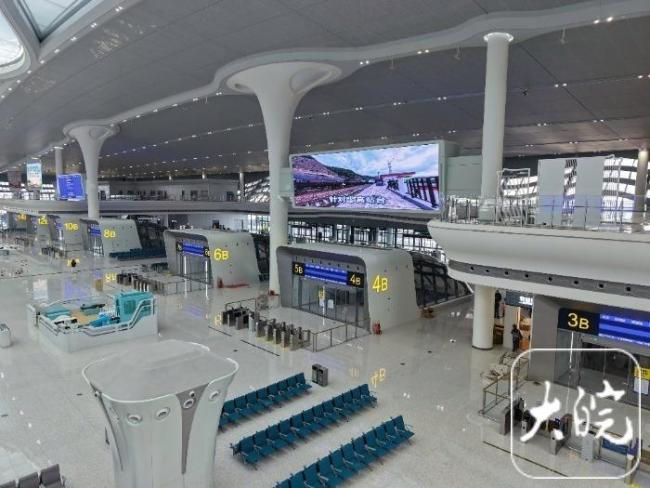 探秘长三角新枢纽合肥西站 站城融合科技感十足