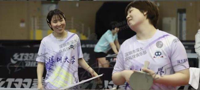 蒯曼3比2何卓佳 深大追平比分激战乒超半决赛