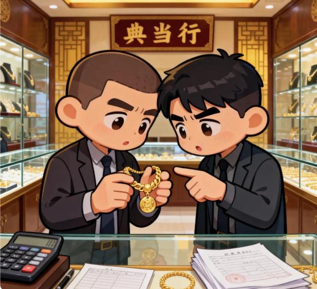 朋友委托赎回“黄金” 一烧全是假的