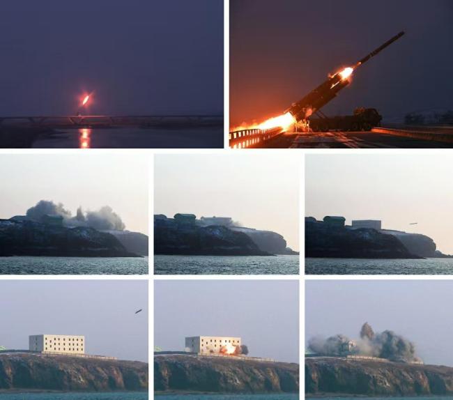 朝鲜进行远程战略巡航导弹发射训练 检验反击能力