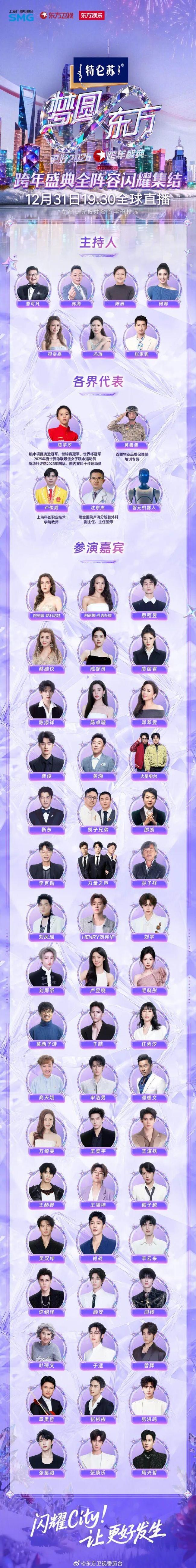 跨年最佳节目 视听盛宴迎新年
