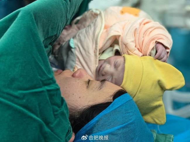 合肥“元旦宝宝”来啦 新年首份生命礼物