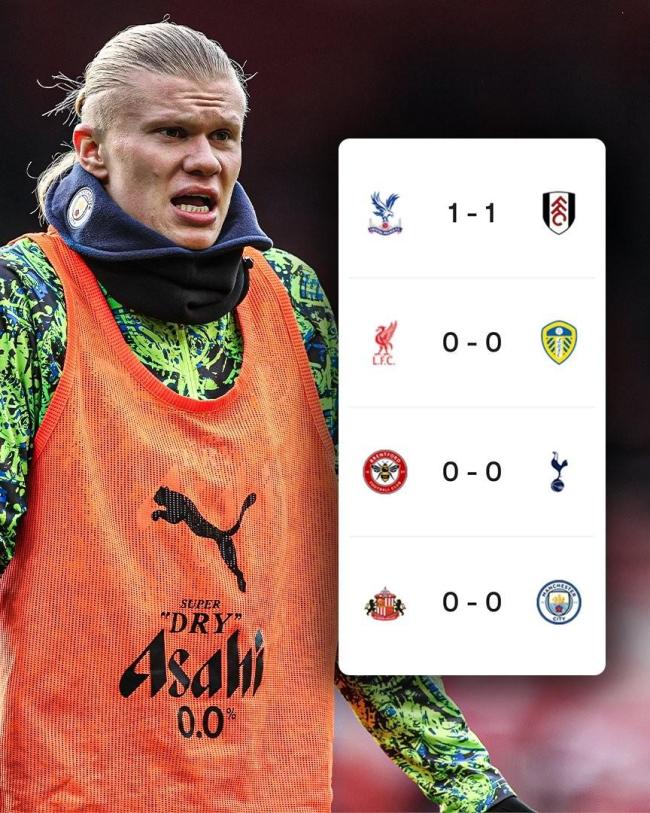 英超单个比赛日4场比赛有3场0-0