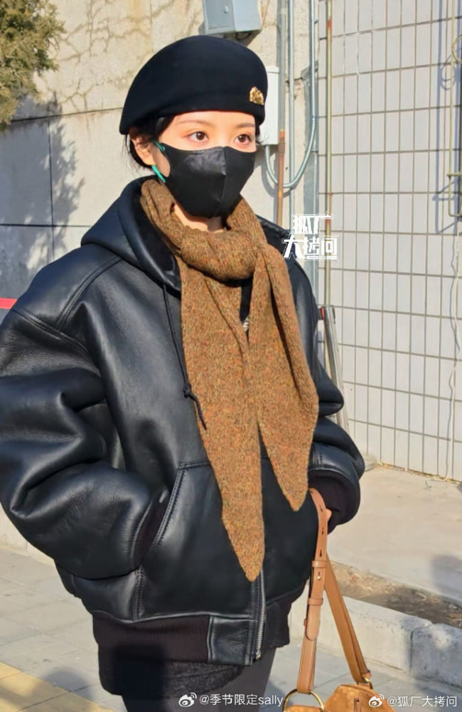 田曦薇现身央视路透 网友：是不是要上春晚啦