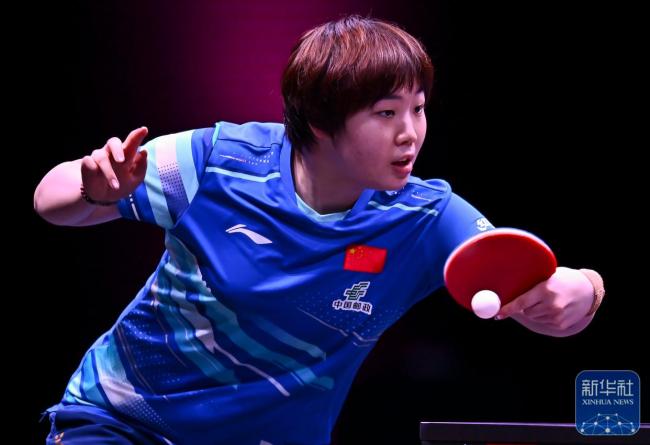 WTT多哈冠军赛：蒯曼晋级女单16强 横扫对手展现实力