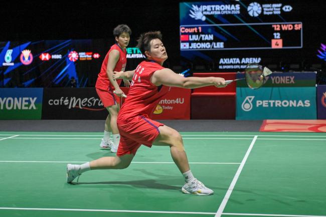 刘圣书/谭宁晋级女双决赛 中国组合挺进决赛