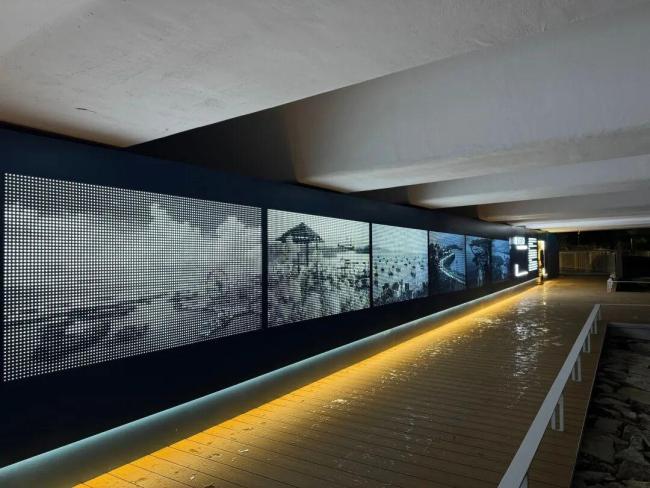 连通湾东湾西的亲水步道完工 串联滨水美景