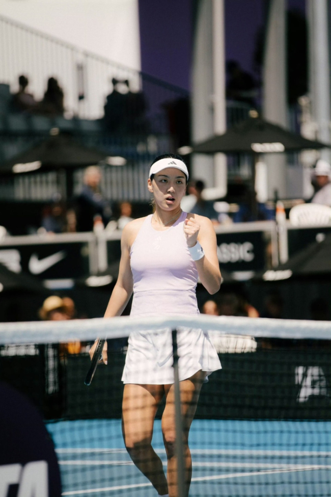 王欣瑜回应首进硬地决赛