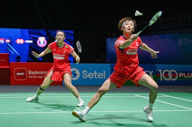 马来西亚羽毛球公开赛决赛:冯彦哲/黄东萍VS蒋振邦/魏雅欣