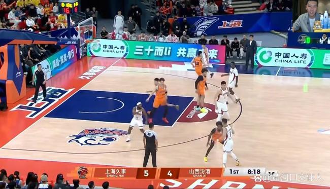 CBA：上海力克山西豪取9连胜