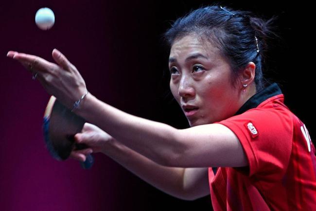 42岁韩莹一板削球闯荡乒坛